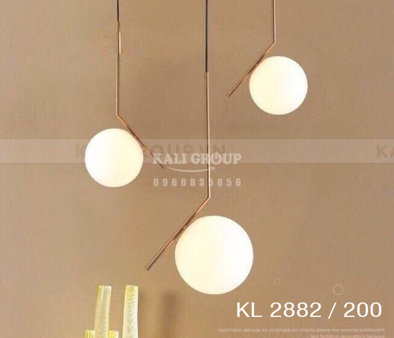 Đèn thả cầu đồng KL-T12