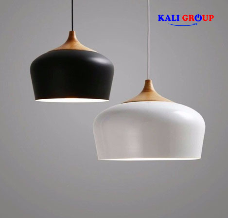 Đèn thả chuôi gỗ KL-T03