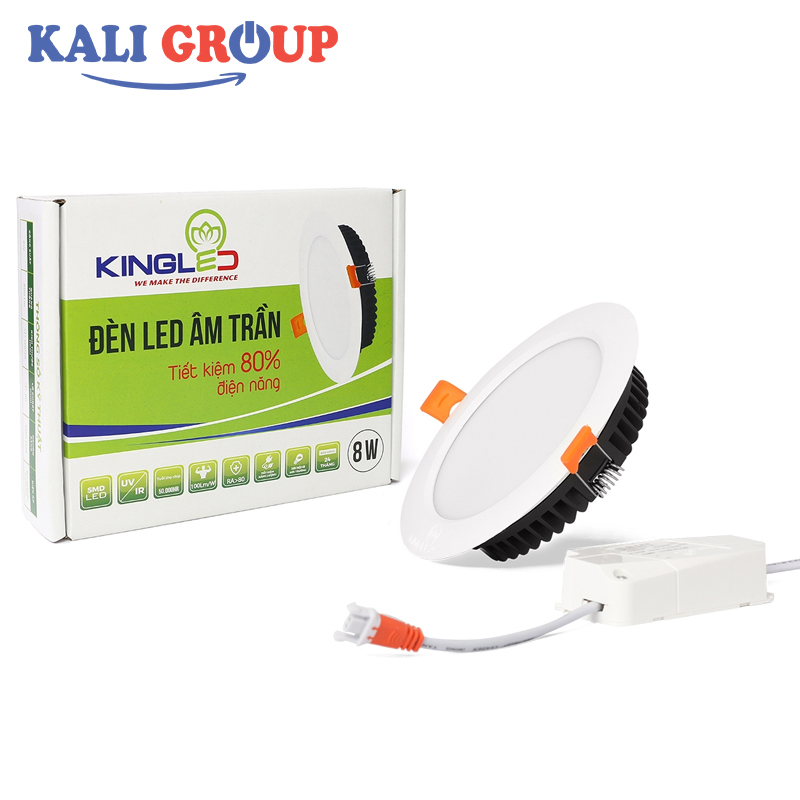 Đèn Downlight 8w Đổi màu