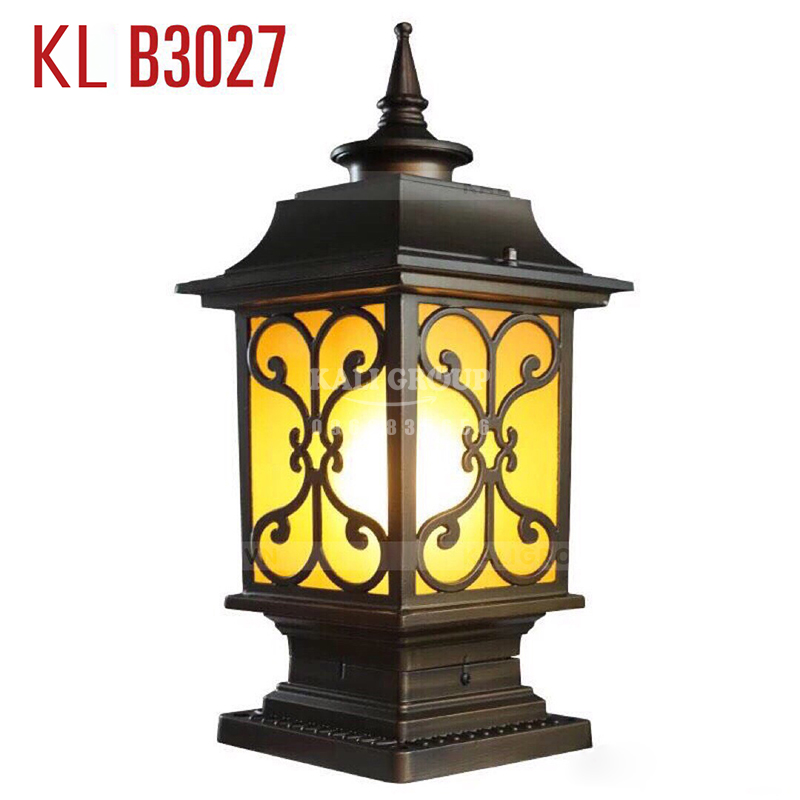 Đèn trụ cổng KL B3027