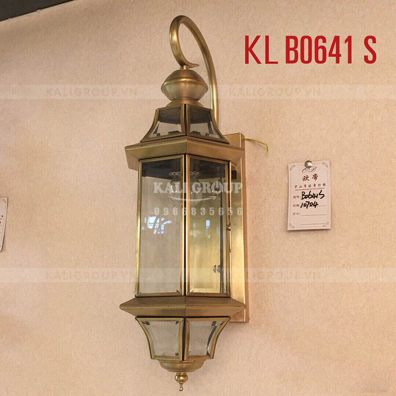 Đèn trụ cổng KL B0641S