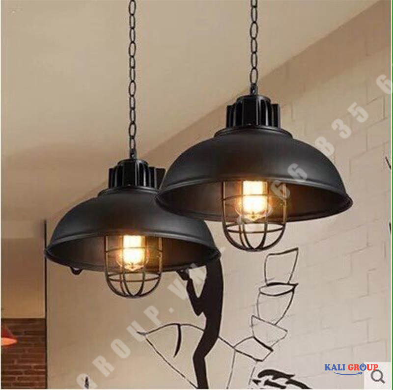 Đèn thả sắt Phi 350 - KL 350