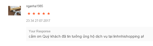 người dùng đánh giá cáp iphone 5 chính hãng chất lượng tại linhnhishopping