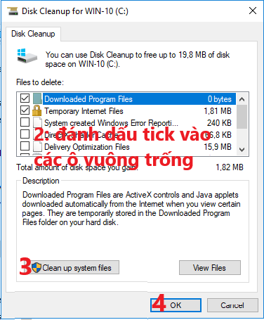 Sửa Lỗi Full Disk Window 10