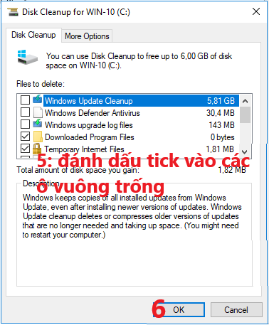 Sửa Lỗi Full Disk Window 10