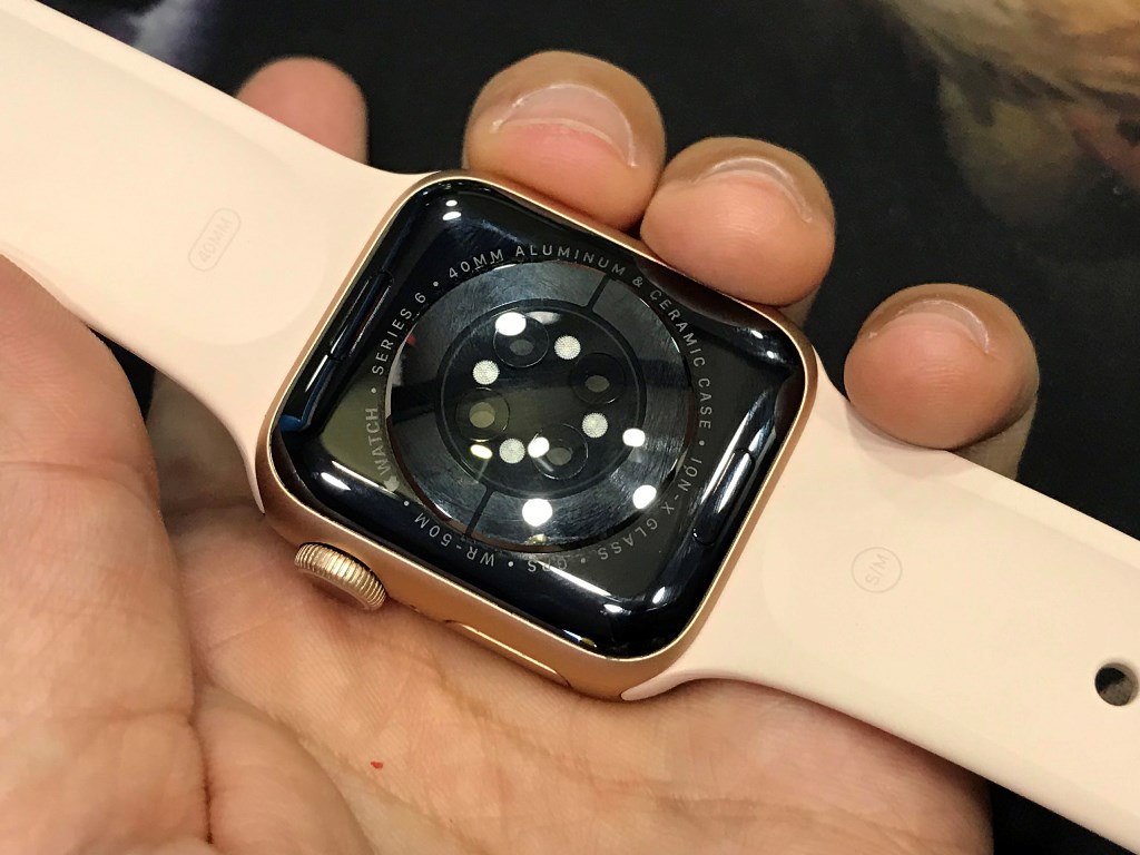 apple watch series 6 gps aluminum 40mm zin cũ giá rẻ gò vấp tại nguyenlinh.com.vn