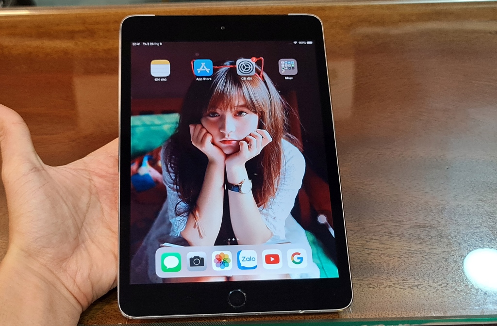 ipad mini 3 zin cũ giá rẻ tại cửa hàng Nguyenlinh.com.vn