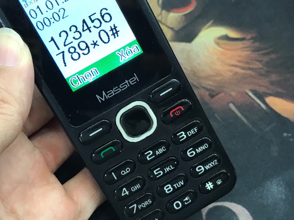 Điện thoại Masstel A112 zin cũ giá rẻ tại nguyenlinh.com.vn