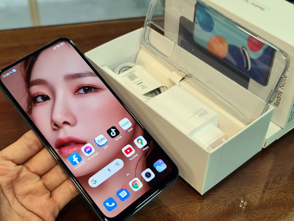 redmi note 11 like new 99,99 tại shop Nguyên Linh