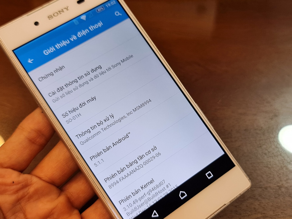 Sony Z5 docomo zin cũ giá rẻ được bán tại shop Nguyên Linh