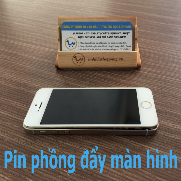 Thay pin iphone 5s (Pin Zin - bảo hành 06 tháng)