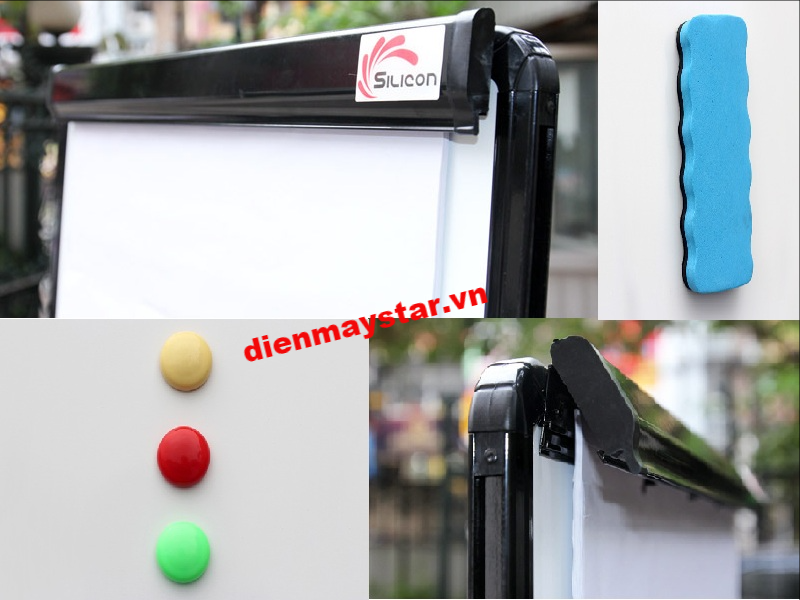 Bảng Flipchart Silicon FB66 (70x100) chân chữ U