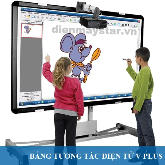 Bảng tương tác điện tử V-Plus Vl-12B