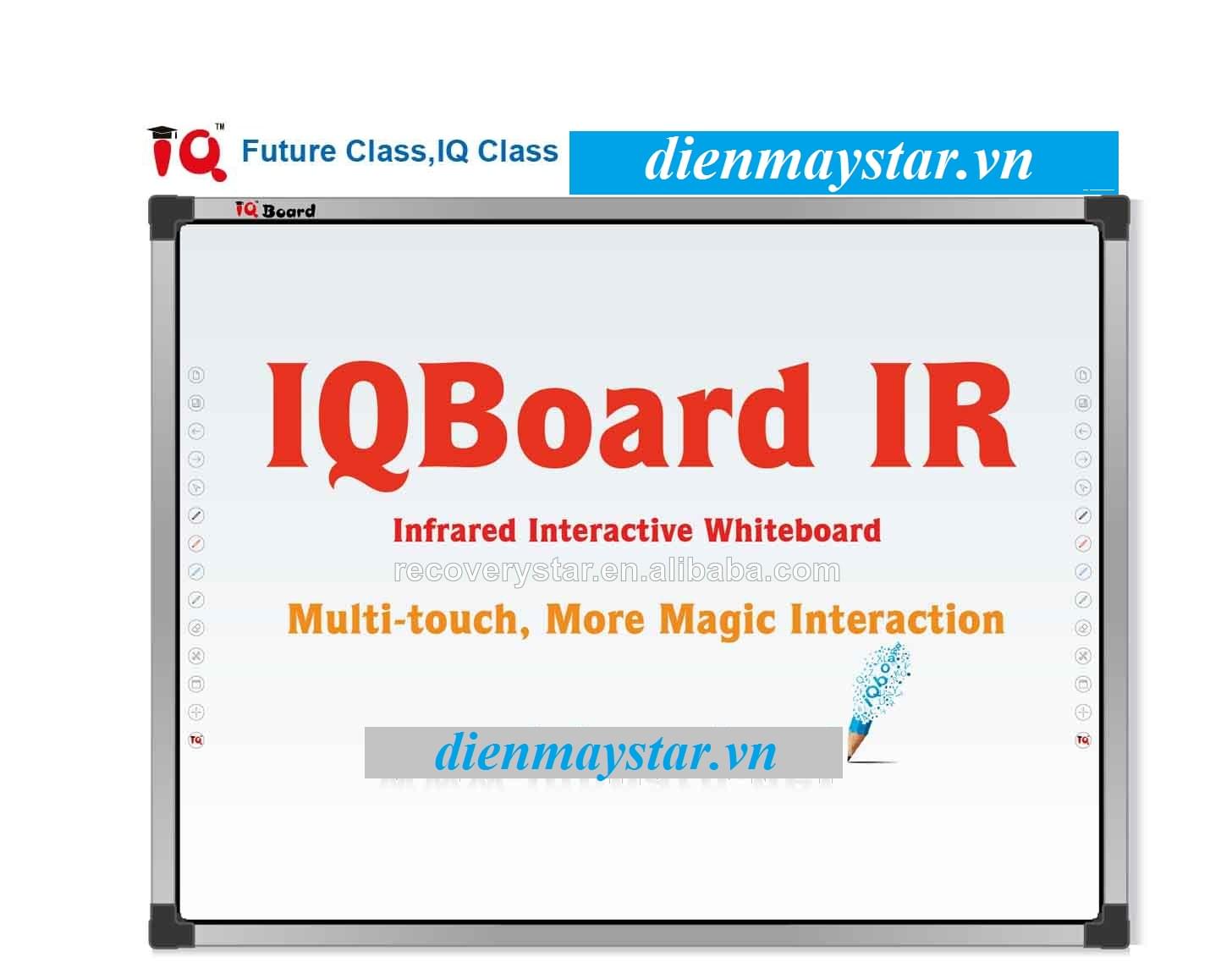 Bảng tương tác thông minh IQboard IR 92 inch (4 touch)