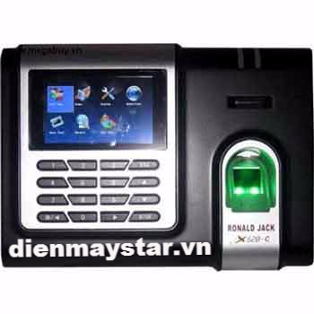 Máy chấm công vân tay và thẻ cảm ứng RONALD JACK X-628C+ID