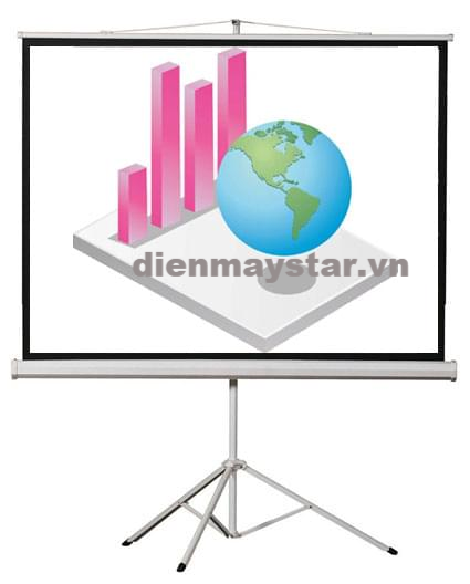 Màn chiếu 3 chân Herin 120inch (96'' x 72'')