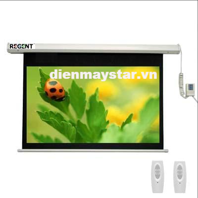 Màn chiếu điện có điều khiển Regent 120inch (84'' x 84'')