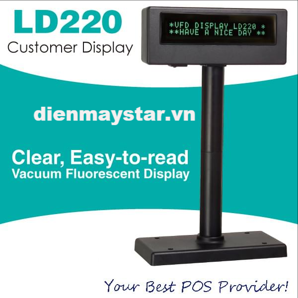 Màn hình hiển thị giá LD220