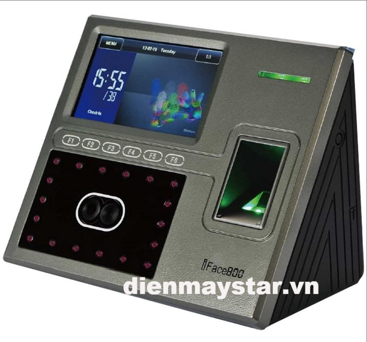 Máy chấm công Khuôn mặt & Vân tay IFACE 800