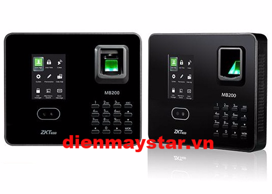 may-cham-cong-khuon-mat-van-tay-zkteco-mb200
