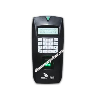 Máy chấm công kiểm soát cửa bằng vân tay và cảm ứng MITA F08