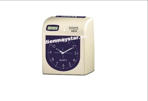 Máy chấm công thẻ giấy GIGATA 990A