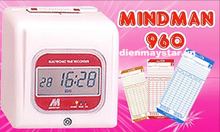 Máy chấm công thẻ giấy MINDMAN M960A