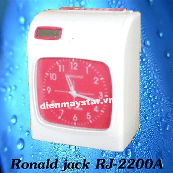 Máy chấm công thẻ giấy Ronald Jack RJ-2200A
