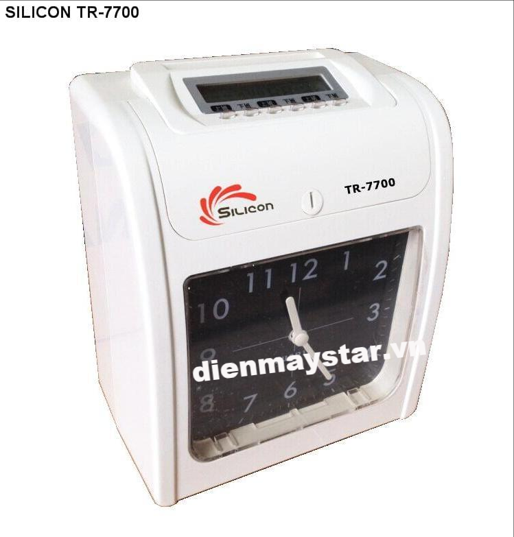 Máy chấm công thẻ giấy Silicon TR-7700