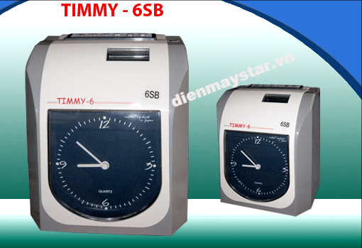 Máy chấm công thẻ giấy TIMMY 6SB