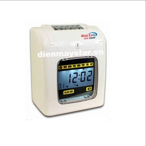 Máy chấm công thẻ giấy WISE EYE 2800D