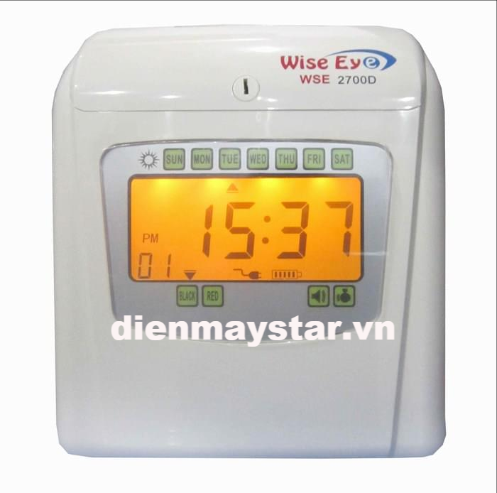 Máy chấm công thẻ giấy WISE EYE WSE-2700D