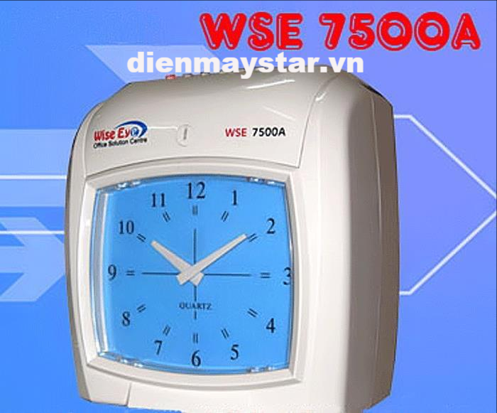 Máy chấm công thẻ giấy WISE EYE WSE-7500A