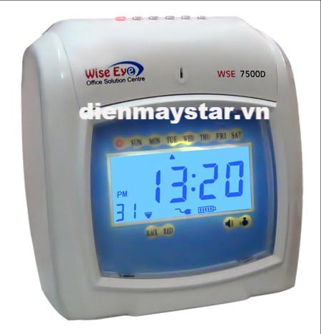 Máy chấm công thẻ giấy WISE EYE WSE-7500D