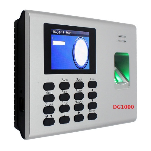 Máy chấm công vân tay Ronald Jack DG1000 + Pin lưu điện