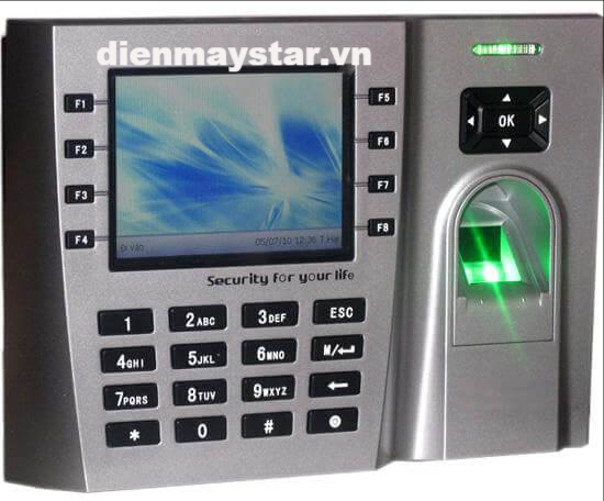 Máy chấm công vân tay và thẻ ICLOCK 260