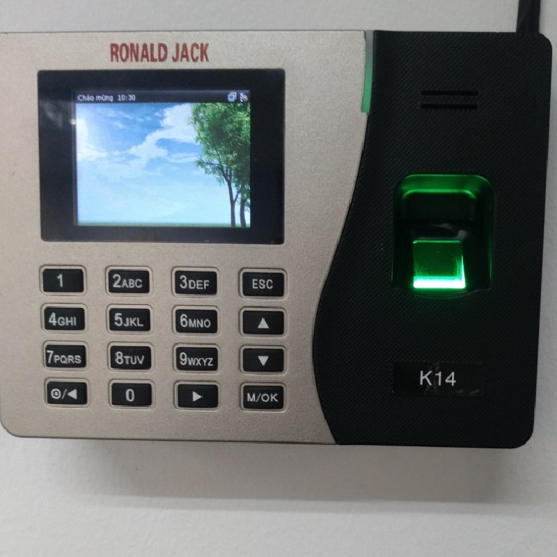 Máy chấm công vân tay Ronald Jack K14