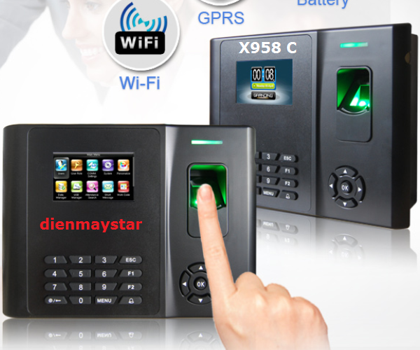 Máy chấm công vân tay Ronald Jack X958-C