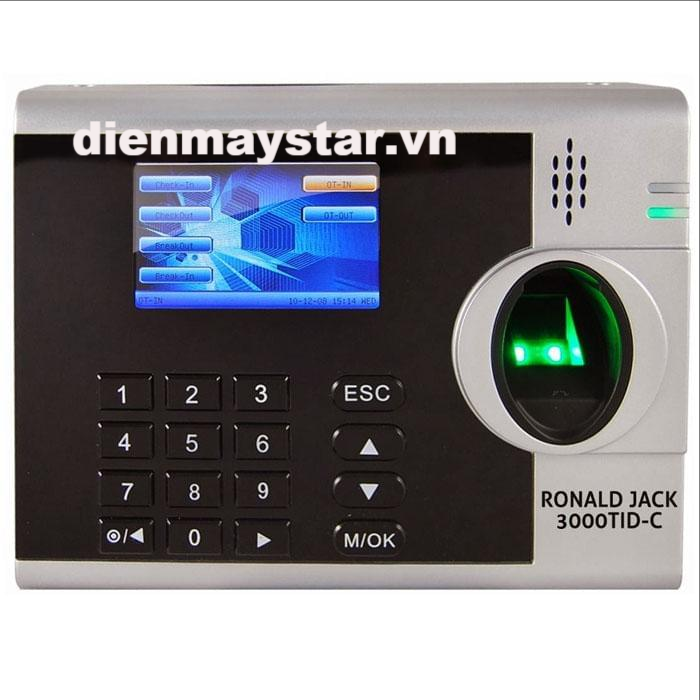 Máy chấm công vân tay RONALD JACK 3000TID-C
