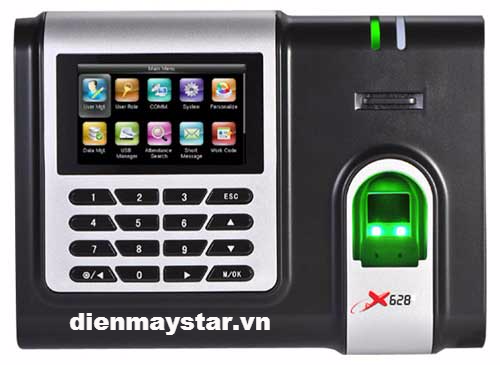 Máy chấm công vân tay và thẻ cảm ứng RONALD JACK X628 PLUS