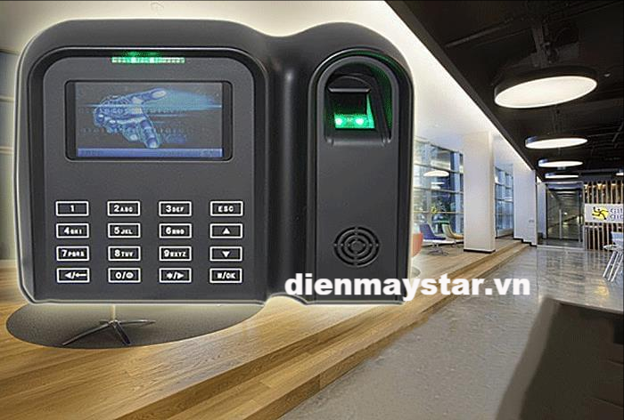 Máy chấm công vân tay và thẻ WISE EYE 7200