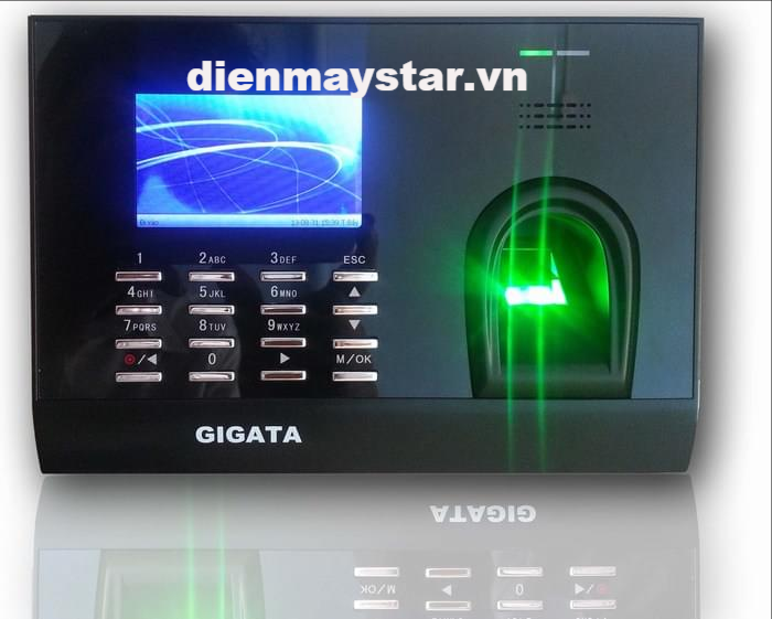 Máy chấm công vân tay và thẻ GIGATA 839