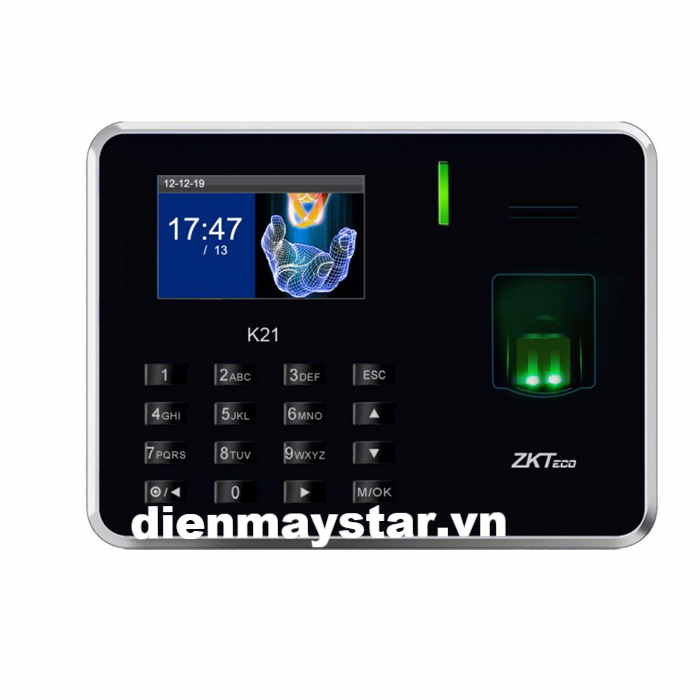 may-cham-cong-van-tay-Zkteco-K21