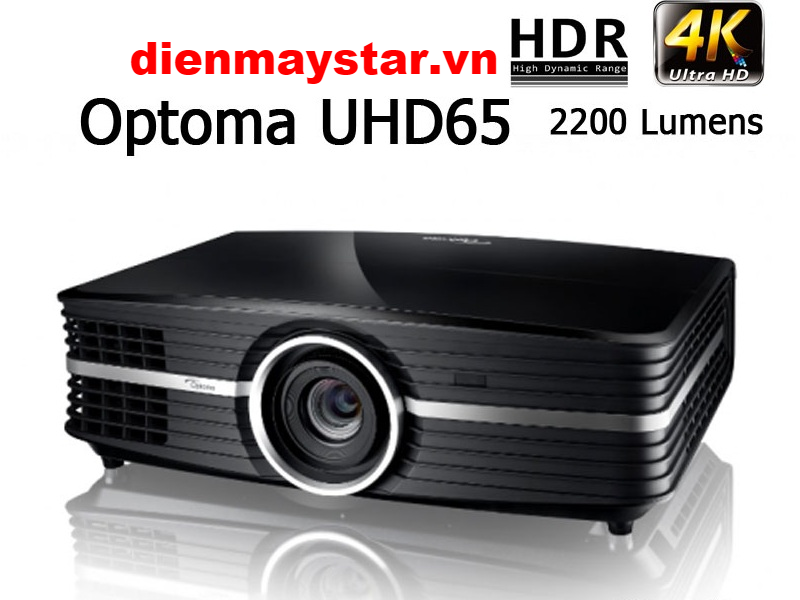 may chieu optoma uhd65 4k giải trí