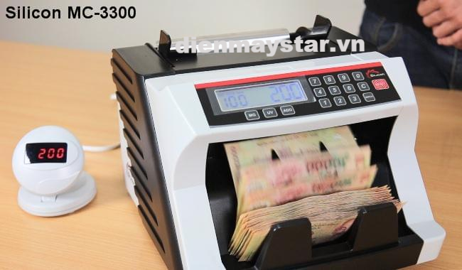 Máy đếm tiền Silicon MC-3300