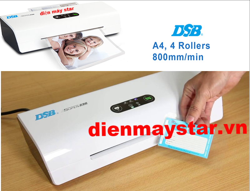 Máy ép Plastic DSB SUPER-236(A4)
