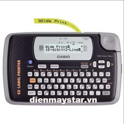 Máy in nhãn Casio KL-60/60SR