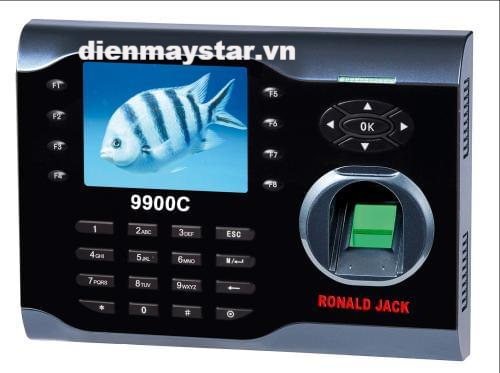 Máy chấm công vân tay và thẻ Ronald Jack 9900C