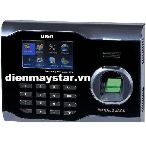 Máy chấm công vân tay và thẻ Ronald Jack U-160C