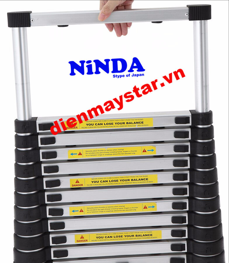 Thang nhôm rút gọn Ninda ND-49